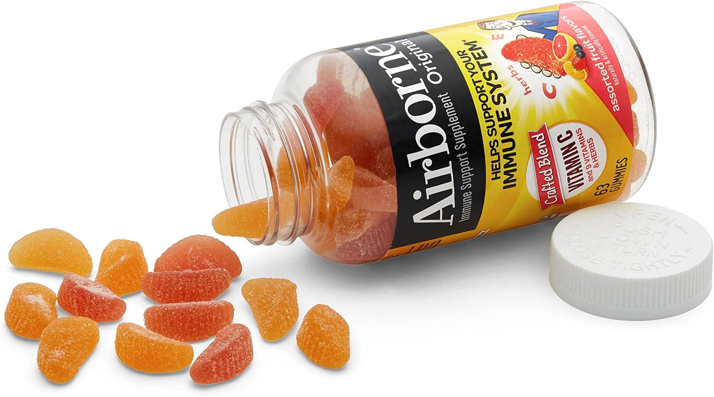 Airborne 750mg Vitamin C Gummies for Adults